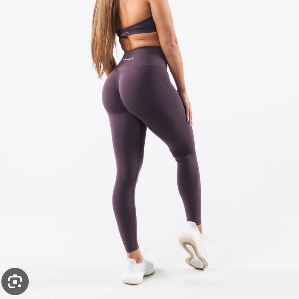 ALPHALETE Amplify Legging Color: Dove Small NEW